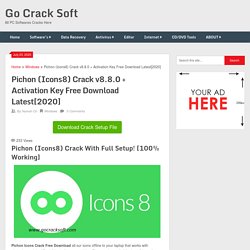 Pichon (Icons8) Crack v8.8.0 + Activation Key Free Download Latest[2020]