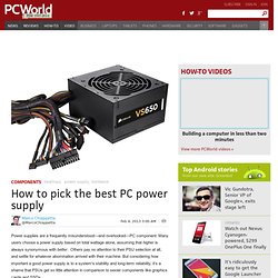 ▶ How to pick the best PC power supply