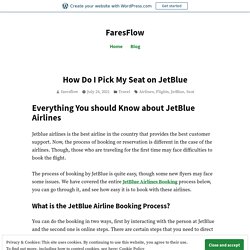 How Do I Pick My Seat on JetBlue – FaresFlow