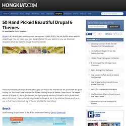 50 Hand Picked Beautiful Drupal 6 Themes