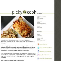 cheesy baked artichoke dip