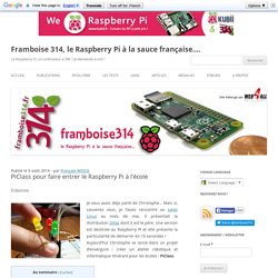 PiClass pour faire entrer le Raspberry Pi à l’école