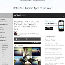 Pictarine Android App Review by AndroidTapp