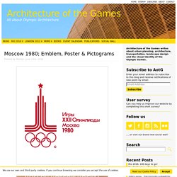 Pictograms - Architecture of the Games