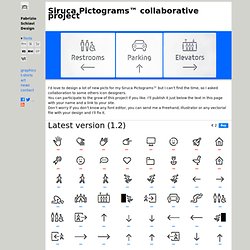 Siruca Pictograms™, the first Open Source project of Fabrizio Schiavi