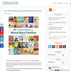 50+ Picture Books about Mixed Race Families