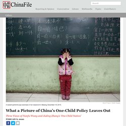 What a Picture of China’s One-Child Policy Leaves Out
