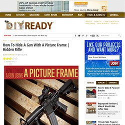How To Hide A Gun With A Picture Frame