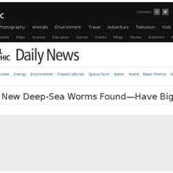 New Deep-Sea Worms Found—Have Big "Lips"