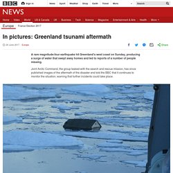 *****In pictures: Greenland tsunami aftermath