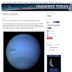 Pictures of Neptune