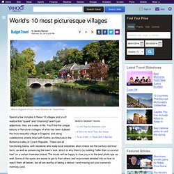 s 10 most picturesque villages