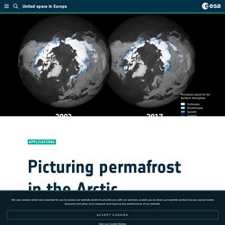 Picturing permafrost in the Arctic