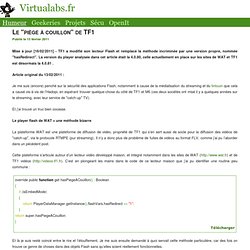 Le "piège à couillon" de TF1 - virtualabs