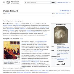 Pierre Bonnard - Wikipedia