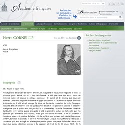 Pierre CORNEILLE