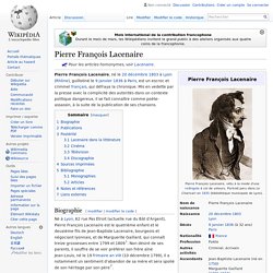Pierre François Lacenaire