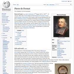 Pierre de Fermat