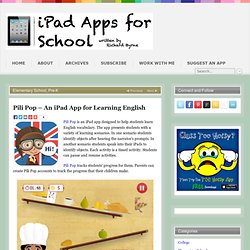 Pili Pop – An iPad App for Learning English
