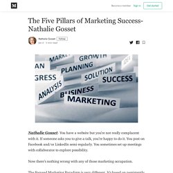The Five Pillars of Marketing Success-Nathalie Gosset