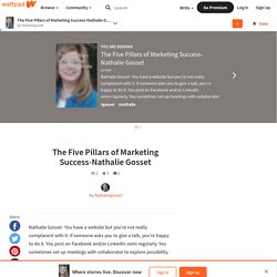 The Five Pillars of Marketing Success-Nathalie Gosset - The Five Pillars of Marketing Success-Nathalie Gosset
