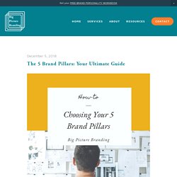 The 5 Brand Pillars: Your Ultimate Guide — Big Picture Branding