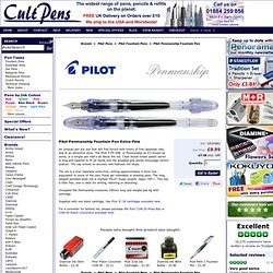 Pilot Penmanship Fountain Pen FP-50R