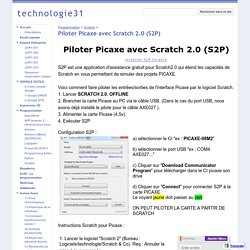 Piloter Picaxe avec Scratch 2.0 (S2P) - technologie31
