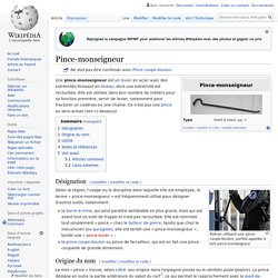 Pince-monseigneur