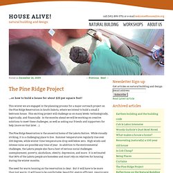 The Pine Ridge Project