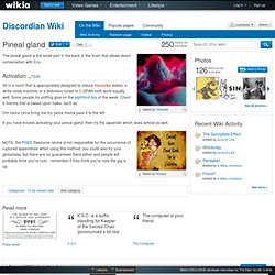Pineal gland - Discordian Wiki