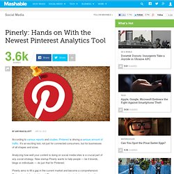 Pinerly: Hands on With the Newest Pinterest Analytics Tool - Aurora