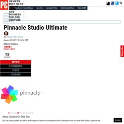 Pinnacle Studio Ultimate Review & Rating