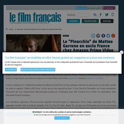 Le "Pinocchio" de Matteo Garrone en exclu France chez Amazon Prime Video