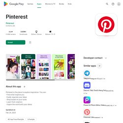 Pinterest - Apps on Google Play