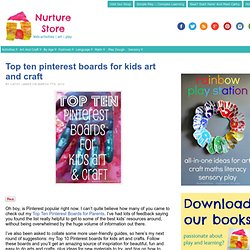 top 10 pinterest boards for kids art and craft