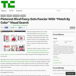 Pinterest Rival Fancy Gets Fancier With “Match By Color” Visual Search