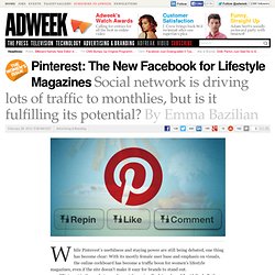 Pinterest: The New Facebook For Lifestyle Magazines