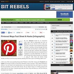 Pinterest Mega Fact Sheet & Hacks