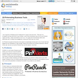 20 Pinteresting Business Tools