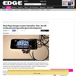 Meet Papa Sangre creator Somethin' Else, the UK studio pioneering audio game development