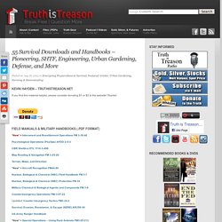 38 Survival Downloads and Handbooks – Pioneering, SHTF, Engineering, Urban Gardening, Defense, and More