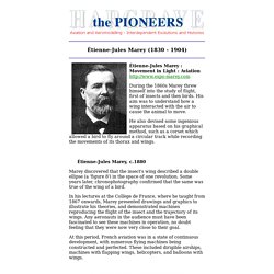 The Pioneers : An Anthology : Étienne-Jules Marey (1830 - 1904)