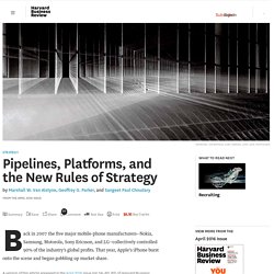 Pipelines, Platforms, and the New Rules of Strategy
