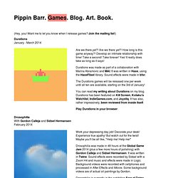 Pippin Barr. Games.