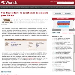The Pirate Bay : le cauchemar des majors pèse 90 Mo