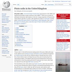 Pirate radio in the United Kingdom - Wikipedia