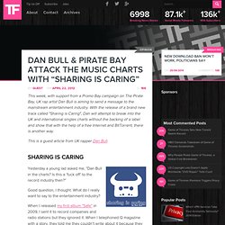 Dan Bull & Pirate Bay Attack the Music Charts With "Sharing Is Caring"