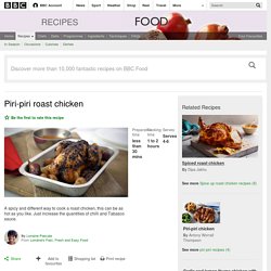 Piri-piri roast chicken recipe - BBC Food