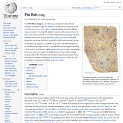 Piri Reis map